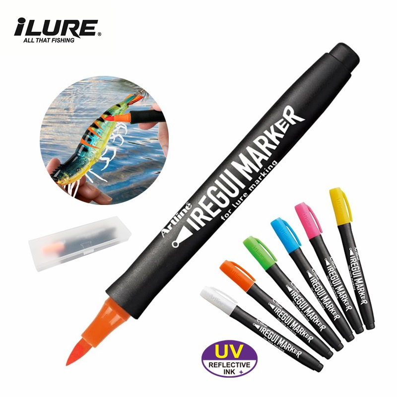 Soft Plastic Lure - New Fishing Tool UV Fluorescent Paint