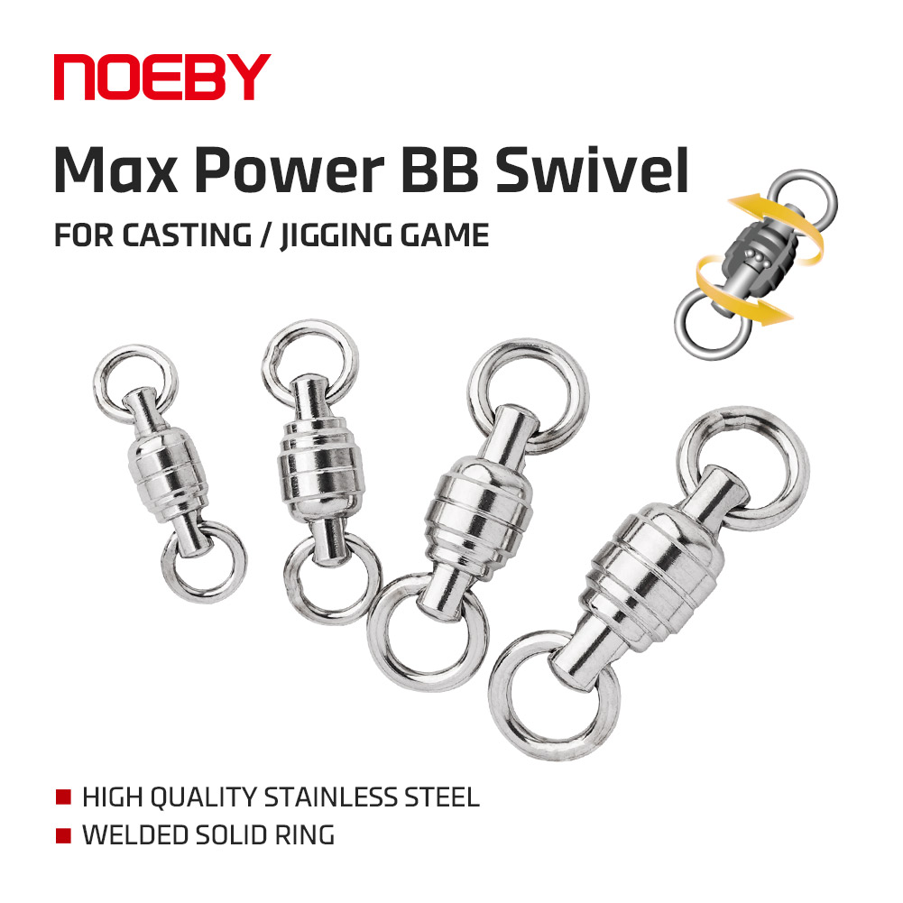 Fishing Equipment And Tools - NOEBY Max Power BB Swivel High
