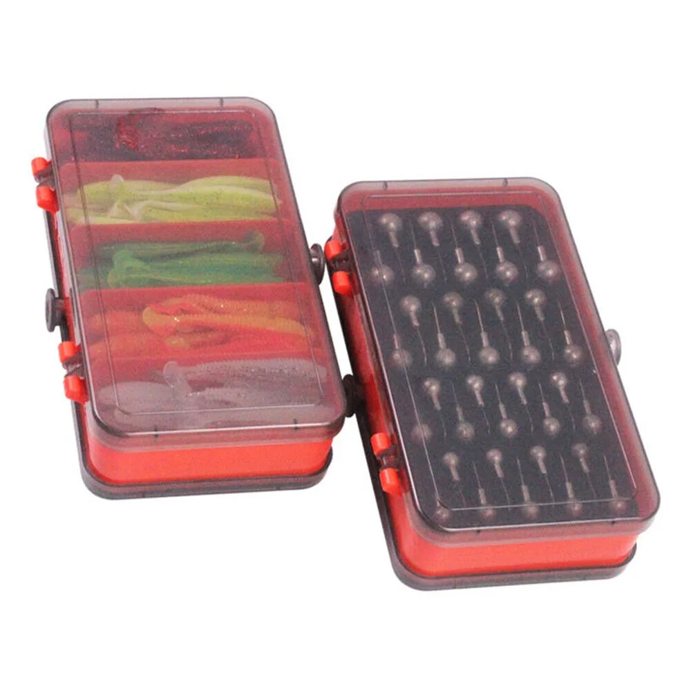 Soft Plastic Lure - Portable Double Sided Split Bait Box