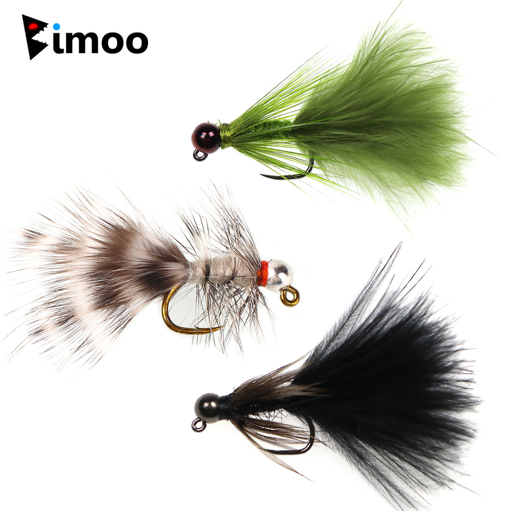 Fishing Equipment Kit - 4~6pcs #10 #12 Fast Sinking Tungsten