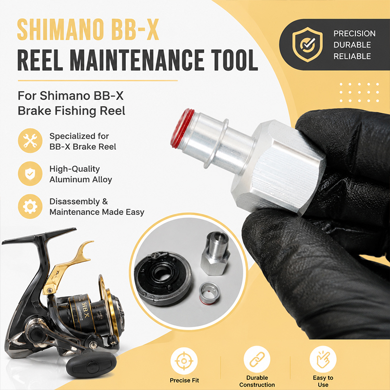 Fishing Equipment And Tools - Integrated Aluminum Alloy Repair Disassembly Tool