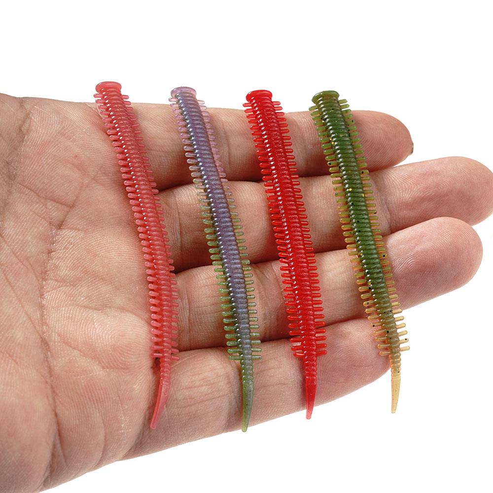 SUNMILE 10pcs Sand Worm Lures  - огляд і ціна Soft Plastic Lure