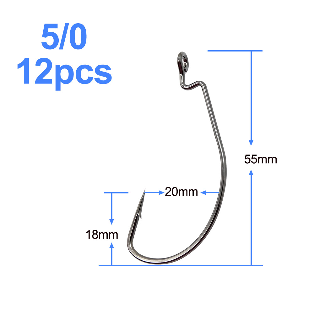 ESFISHING Offset Hook Carbon S - огляд і ціна Fishing Equipment Ebay