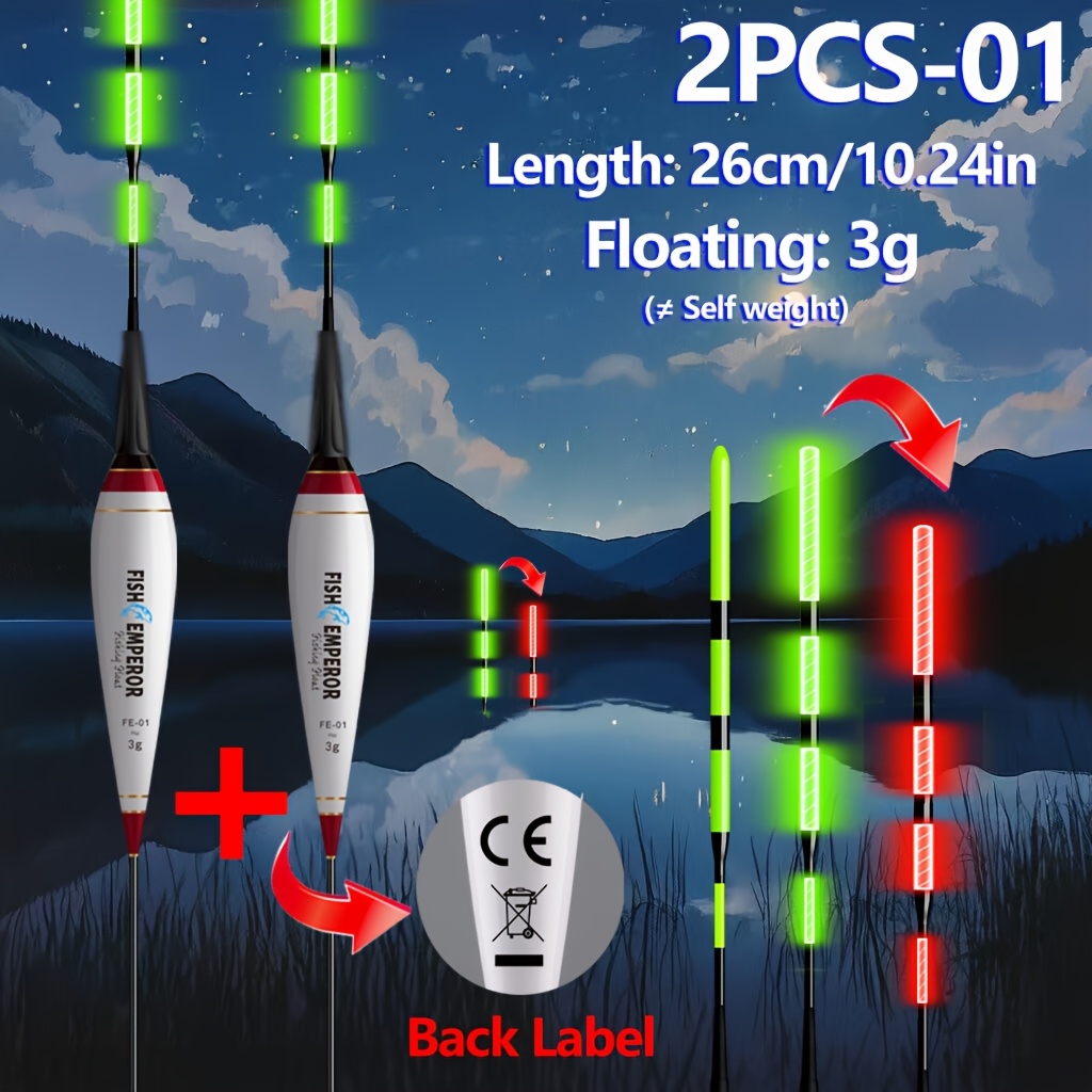 Bite Float 2PCS Intelligent co - огляд і ціна Fishing Equipment Ebay