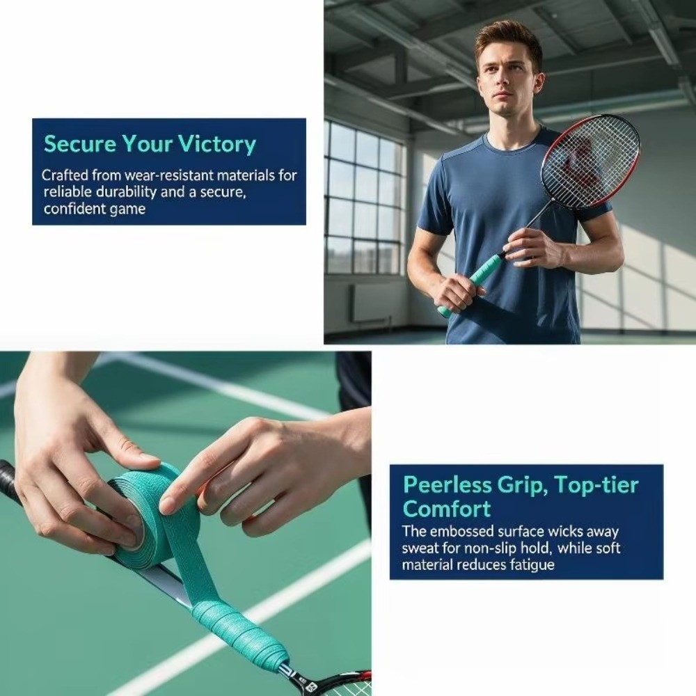 Sweat-Absorbent Badminton Hand - огляд і ціна Fishing Rod Wrap Tape