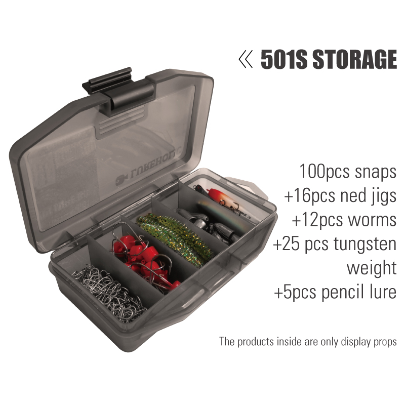 LUREHOLIC Lure Box FishingTack - огляд і ціна Soft Plastic Lure