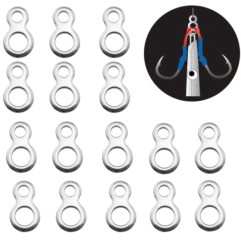 10-50Pcs Stainless Steel Fishi - огляд і ціна Fishing Equipment And Tools
