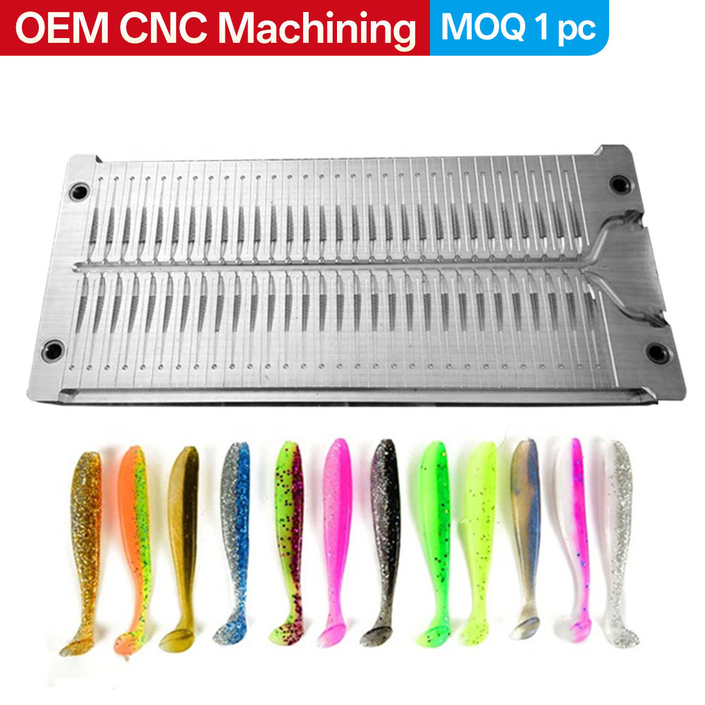 Custom Injection Molded Soft F - огляд і ціна Soft Plastic Lure