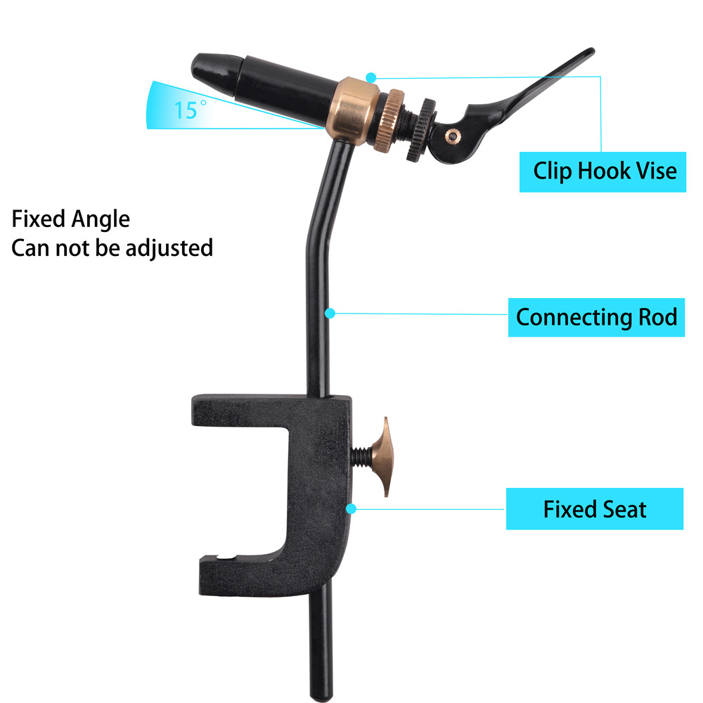 Rotary Fly Tying Vise Tool Saf - огляд і ціна Fishing Equipment Kit