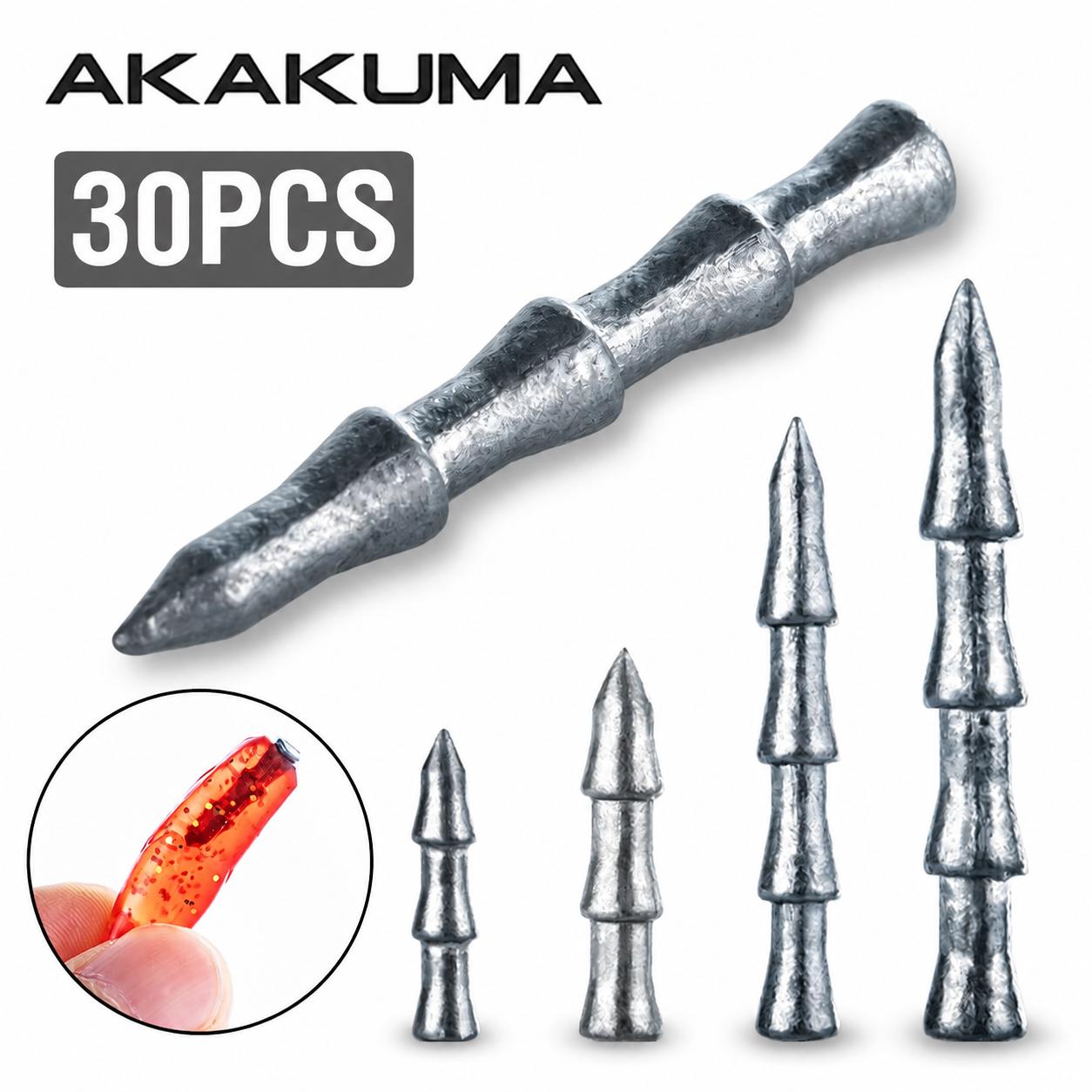 30Pcs Tungsten Nail Weights Hi - огляд і ціна Soft Plastic Lure