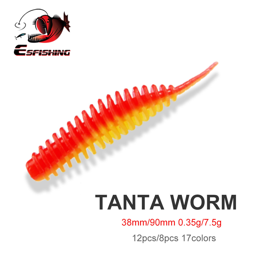 ESFISHING Fishing Worm Bait Lu - огляд і ціна Fishing Equipment Ebay