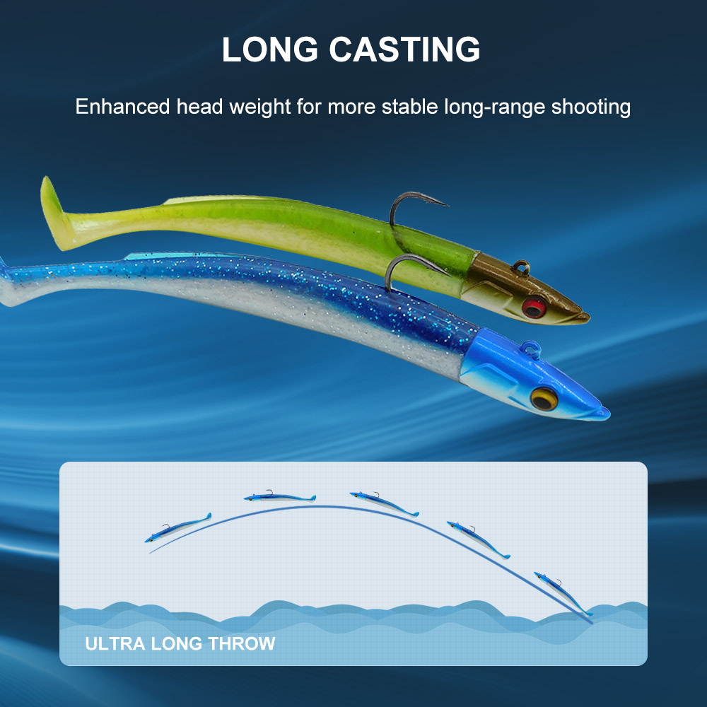 ESFISHING Soft Fishing Lure Le - огляд і ціна Fishing Equipment Ebay